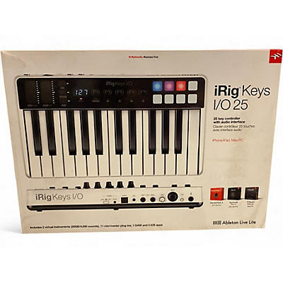 Used IK Multimedia  iRig Keys I/O 25 MIDI Controller