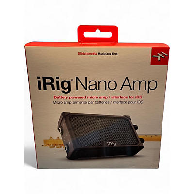 Used IK Multimedia iRig Nano Amp Battery Powered Amp