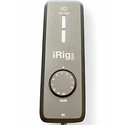 Used IK Multimedia iRig Pro Audio Interface
