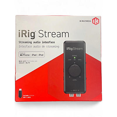 Used IK Multimedia iRig Stream Audio Interface
