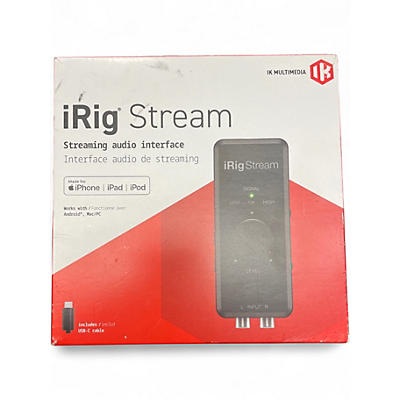 Used IK Multimedia iRig Stream iOS Audio Interface