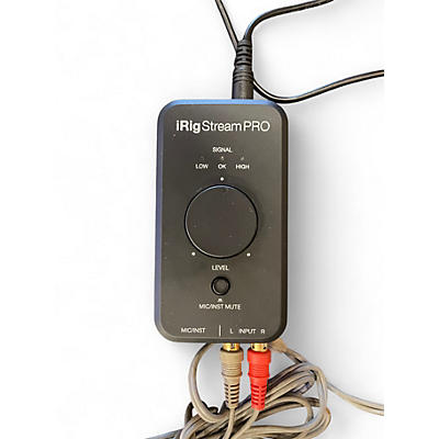 Used IK Multimedia iRig StreamPRO Audio Interface