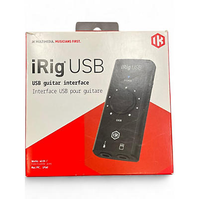 Used IK Multimedia iRig USB Audio Interface