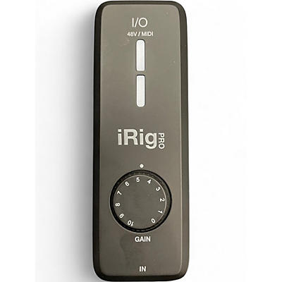 Used IK Multimedia iRig pro