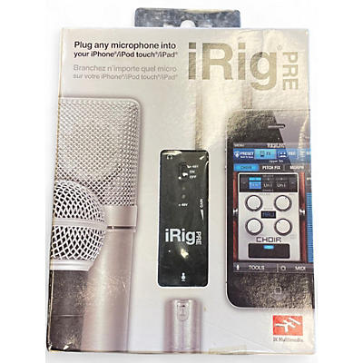 Used IK Multimedia iRigPre Audio Interface