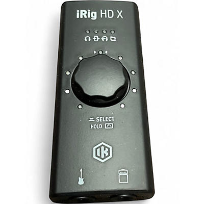 Used IK Multimedia irig hd x Audio Interface