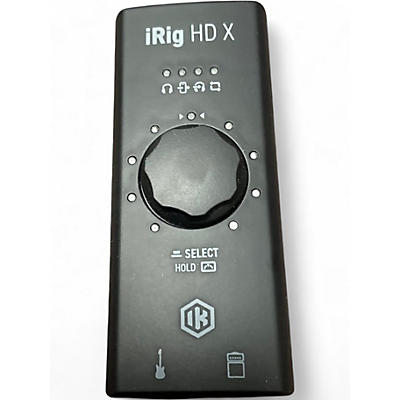 Used IK Multimedia irig hd x Audio Interface