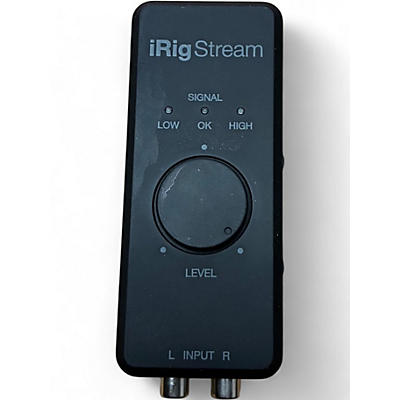Used IK Multimedia irig stream Audio Interface