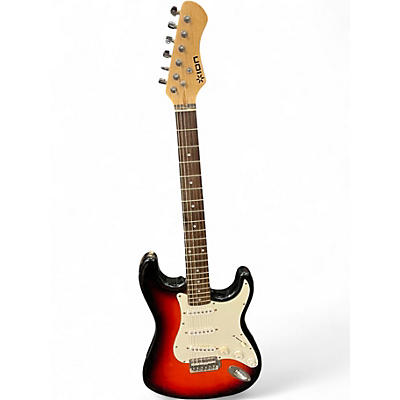 Used ION Double Cutaway 2 Tone Sunburst Solid Body Electric Guitar