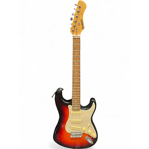 Used ION S-Type 3 Color Sunburst Solid Body Electric Guitar 3 Color Sunburst