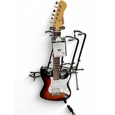 Used ION Strat Style 2 Color Sunburst Solid Body Electric Guitar