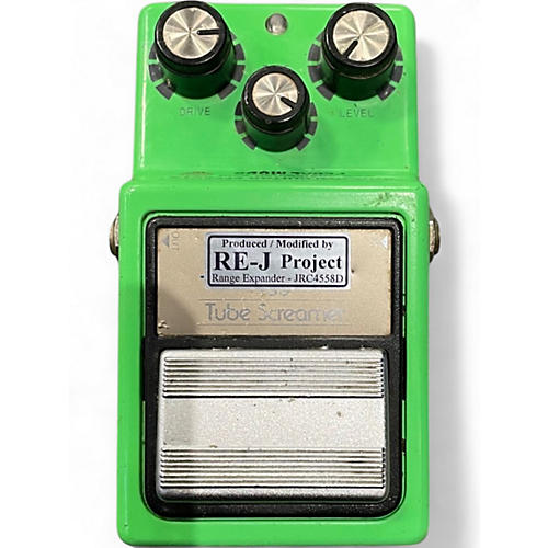 Used Ibanez 1980's TS9 Analogman Silver Mod Effect Pedal