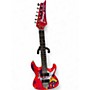 Used Ibanez 20TH ANNIVERSARY JS20S RED SILVER SURFER GRAPHIC Solid Body Electric Guitar RED SILVER SURFER GRAPHIC