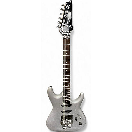 Ibanez Used Ibanez 540R Silver Sparkle Solid Body Electric Guitar Silver Sparkle