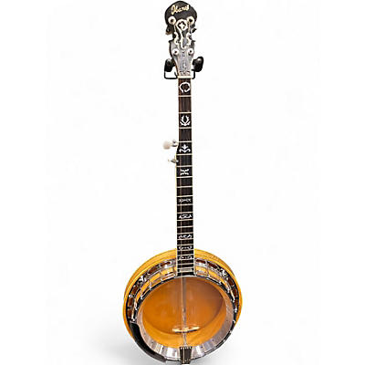 Used Ibanez 70,s Artist 5 String Natural Banjo