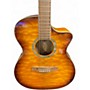Used Ibanez A300EVV Orange Acoustic Guitar Orange