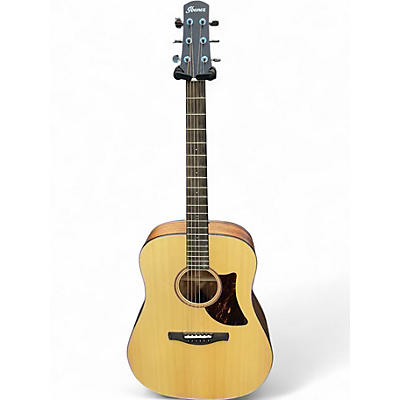 Used Ibanez AAD100-OPN Natural Acoustic Guitar