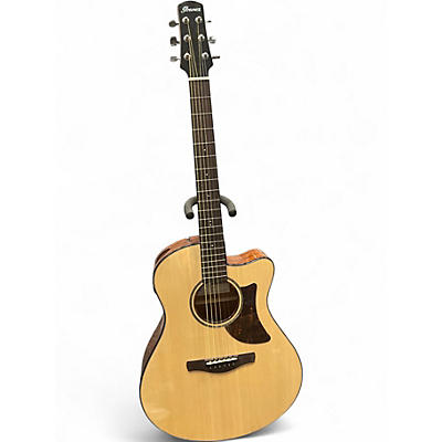 Used Ibanez AAM300CE-NT Natural Acoustic Guitar