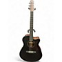 Used Ibanez AAM70CE Black Acoustic Electric Guitar Black