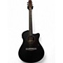 Used Ibanez AAM70CE Satin Black Acoustic Electric Guitar Satin Black