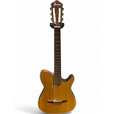 Used Ibanez AAM70CE Tobacco Acoustic Electric Guitar