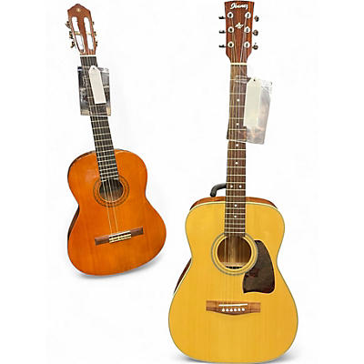 Used Ibanez AC-10 Natural Acoustic Guitar