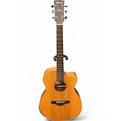 Used Ibanez AC150CE Natural Acoustic Electric Guitar