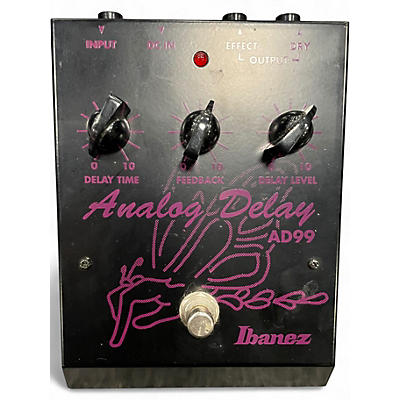 Used Ibanez AD99 ANALOG DELAY Effect Pedal