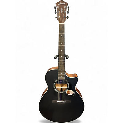 Used Ibanez AE140 Black Acoustic Guitar