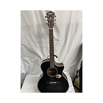 Ibanez Used Ibanez AE140 WEATHERED BLACK Acoustic Electric Guitar