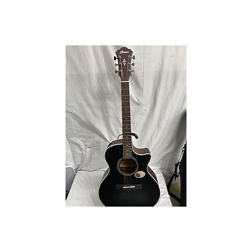 Ibanez Used Ibanez AE140 WEATHERED BLACK Acoustic Electric Guitar WEATHERED BLACK