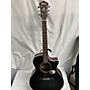 Used Ibanez Used Ibanez AE140 WEATHERED BLACK Acoustic Electric Guitar WEATHERED BLACK