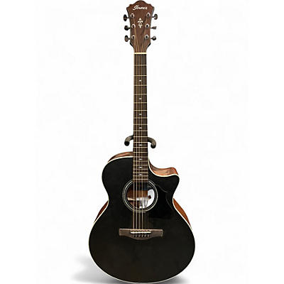 Used Ibanez AE140 WEATHERED BLACK Acoustic Guitar