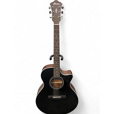 Used Ibanez AE140-WKH BLACK Acoustic Electric Guitar