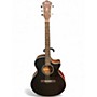 Used Ibanez AE140-WKH Black  Acoustic Electric Guitar Black
