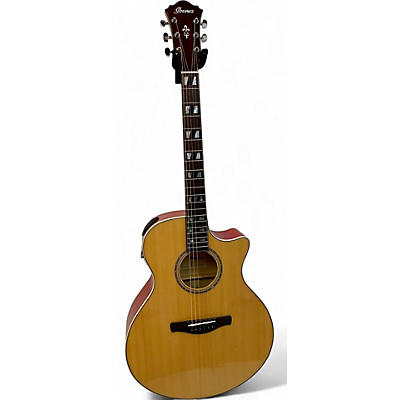Used Ibanez AE170 Natural Acoustic Electric Guitar