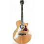 Used Ibanez AE255BT Natural Acoustic Electric Guitar Natural