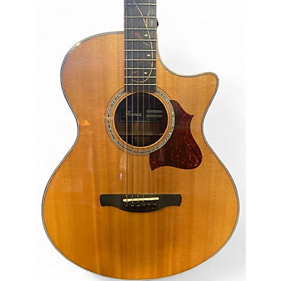 Used Ibanez AE255BT  Natural Acoustic Guitar