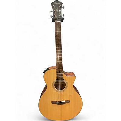 Used Ibanez AE275BT Natural Acoustic Electric Guitar