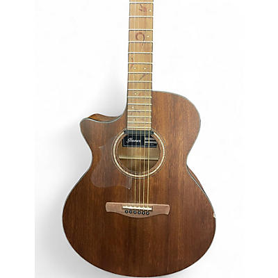 Used Ibanez AE295 LEFTY NATURAL LOW GLOSS Acoustic Guitar