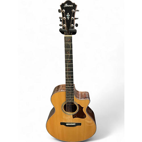 Used Ibanez AE315 Natural Acoustic Electric Guitar Natural