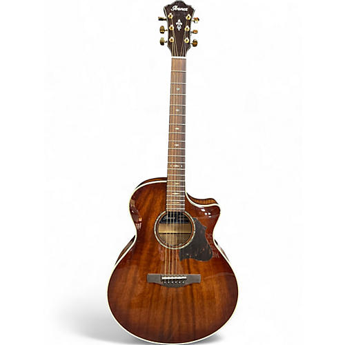 Used Ibanez AE340 BROWN Acoustic Electric Guitar BROWN