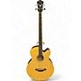 Used Ibanez AE55E-NT 3U-01 Natural Acoustic Bass Guitar Natural