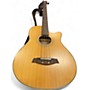 Used Ibanez AEB 10 LG Natural Acoustic Bass Guitar Natural
