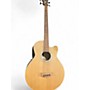 Used Ibanez AEB105E Antique Natural Acoustic Bass Guitar Antique Natural