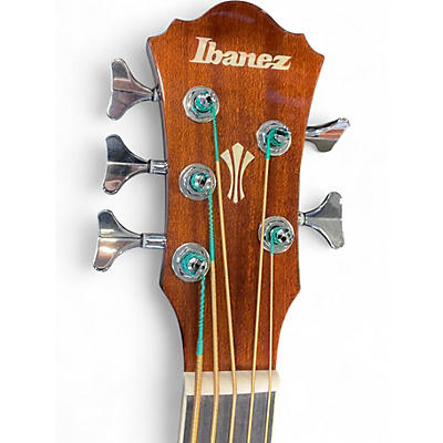 Used Ibanez AEB105E-NT NATURAL Acoustic Bass Guitar