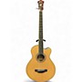 Used Ibanez AEB105E-NT Natural Acoustic Bass Guitar Natural