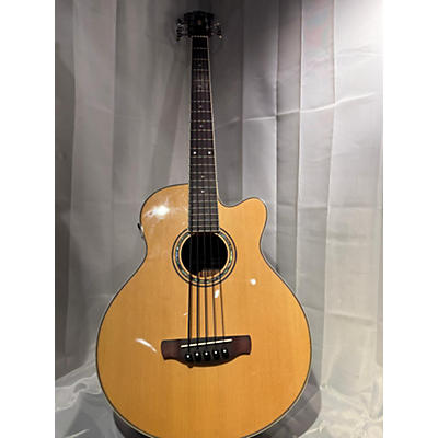 Ibanez Used Ibanez AEB105E Natural Acoustic Bass Guitar