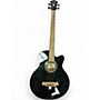 Used Ibanez AEB10BE Black Acoustic Bass Guitar Black