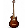 Used Ibanez AEB10DVS1301 2 Tone Sunburst Acoustic Bass Guitar 2 Tone Sunburst